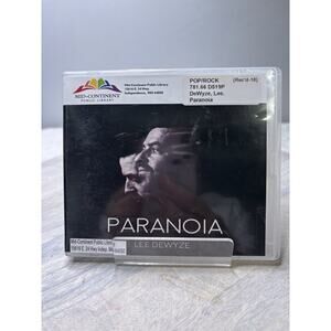 Lee DeWyze – Paranoia (CD, 2018) Indie Folk Rock – Ex-Library Copy
